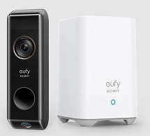 Buy a Eufy 2K Dual Video Doorbell with no monthly fees